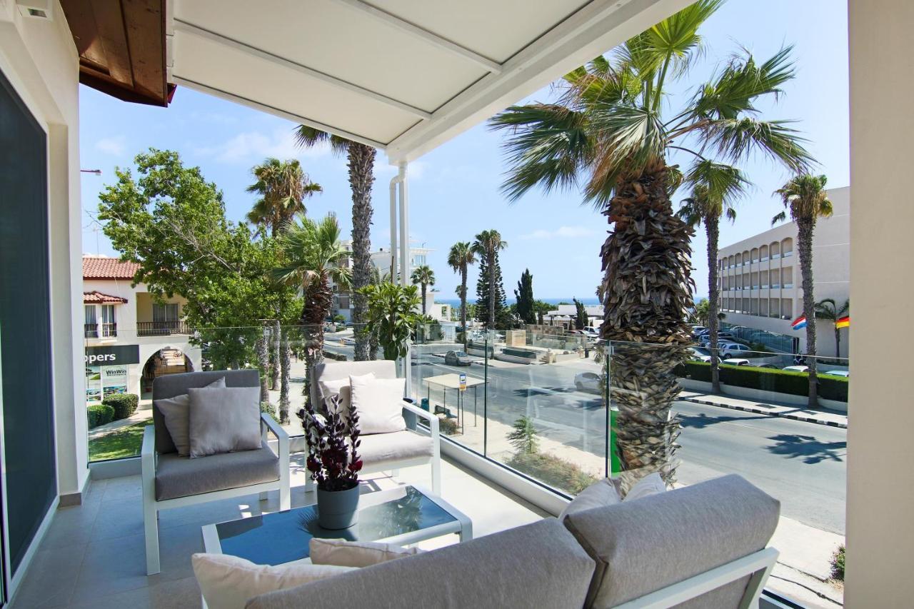 Apartamento Phaedrus Living: Seaview Luxury Flat Limnaria 114 Paphos Exterior foto